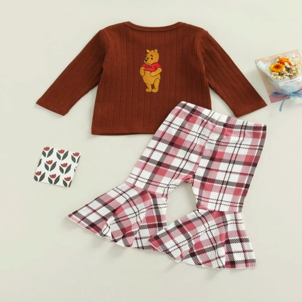 Winnie the Pooh Dress Outfit Clothes Pooh Pants Top
